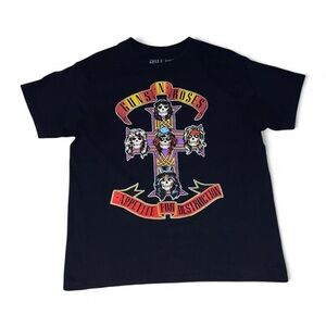 Guns N Roses Appetite for Destruction Band Music Tour T Shirt